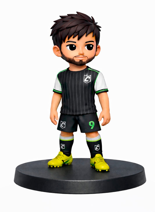 Custom Pro Clubs Player Figurine